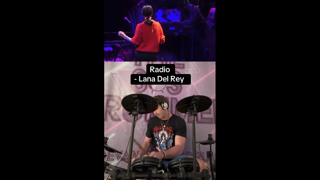 Radio - Lana Del Rey Drum Cover