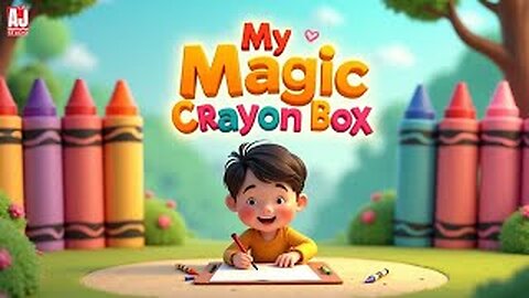 🖍️ My Magic Crayon Box 🎨 | Learn Colors for Kids | AJ Studio Kids