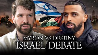 DEBATE: Who Is A Bigger Obstacle To Peace? Israelis Or Palestinians? Destiny vs Myron! Jews Killed JFK, Stole The Nuclear Bomb, And Smuggled Weapons!