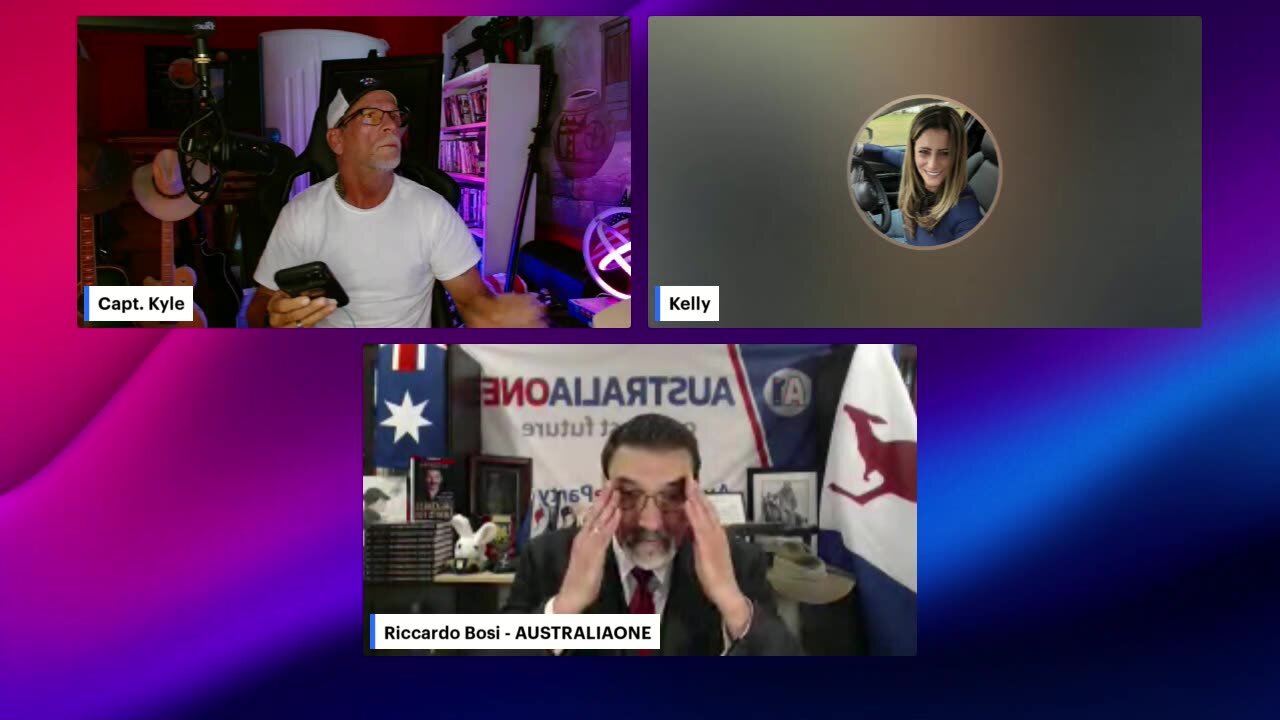 Capt Kyle Patriots End Game US Aussie Rd Table w Capt Kyle, Kelly & LTC Bosi