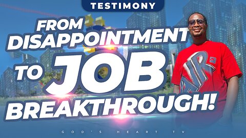 I Thought God Had Abandoned Me But... | JOB BREAKTHROUGH TESTIMONY!