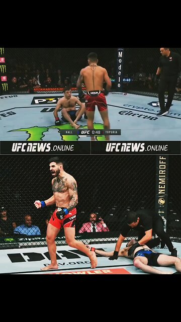 4 years ago today ⏳🔥 Ilia Topuria delivered a brutal KO against Ryan Hall 💥😵 #IliaTopuria