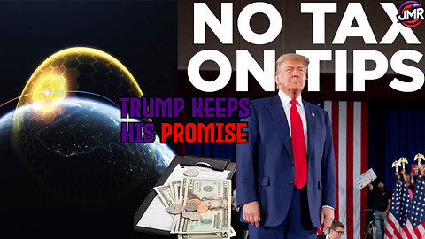 Trump DID IT! no tax on tips PASSES and announces the "Golden Dome"