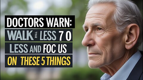 Why Seniors Should Walk LESS After 70 – Do This Instead to Stay Strong (Doctors Warn)!