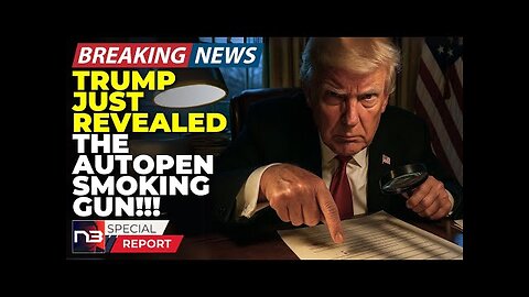 Breaking: The Two Tiny Autopen Holes Trump Found Just Destroyed Biden's Entire Legacy & Exposed All