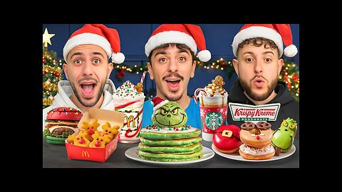 I Tried EVERY Holiday Fast Food Menu Item!
