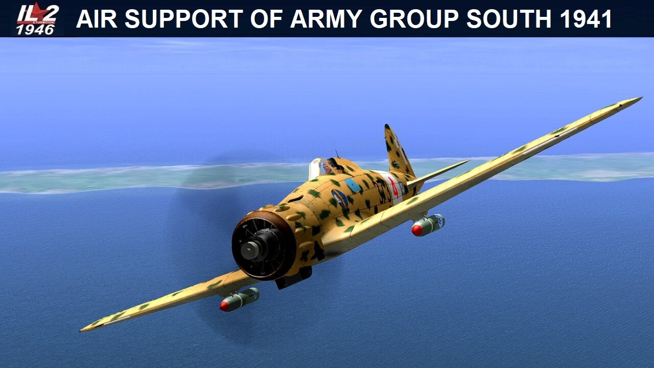 Army Group South Air Support Mission in iL2-1946