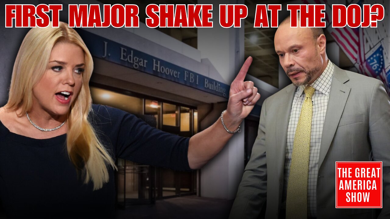 Bongino Walks OUT of FBI After MAJOR Clash with Pam Bondi over Epstein Docs