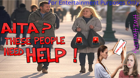AITA These People Need Help! Illiterate Lecture & A Baggy Perp
