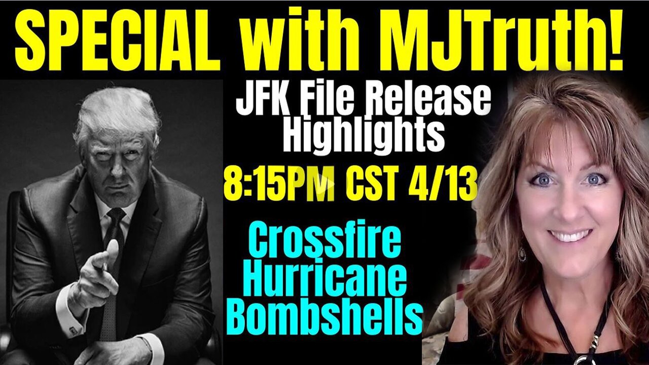 Melissa Redpill Update Today Apr 14: "JFK Files and Crossfire Hurricane"