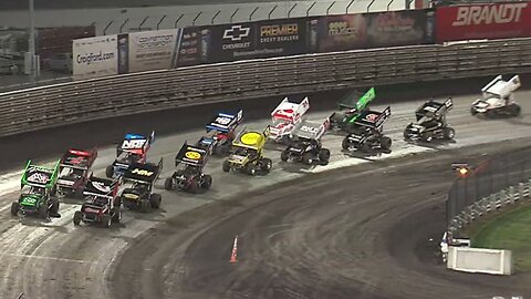 Heat Races: World Of Outlaws Sprint Cars At Knoxville Raceway (6/14/2025)