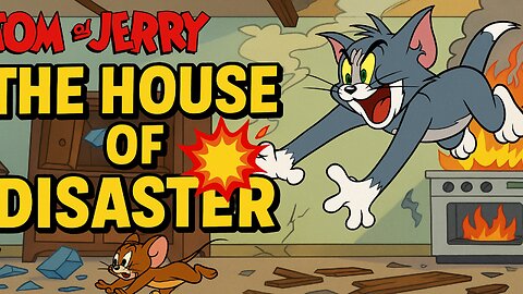 "Tom & Jerry: The House of Disaster 🏚️ | Funniest Cartoon Chaos!"