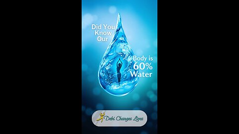 𝗗𝗶𝗱 𝘆𝗼𝘂 𝗸𝗻𝗼𝘄 𝘆𝗼𝘂𝗿 𝗯𝗼𝗱𝘆 𝗶𝘀 𝗼𝘃𝗲𝗿 𝟲𝟬% 𝘄𝗮𝘁𝗲𝗿? 🌊 𝗦𝘁𝗮𝘆 𝗵𝘆𝗱𝗿𝗮𝘁𝗲𝗱