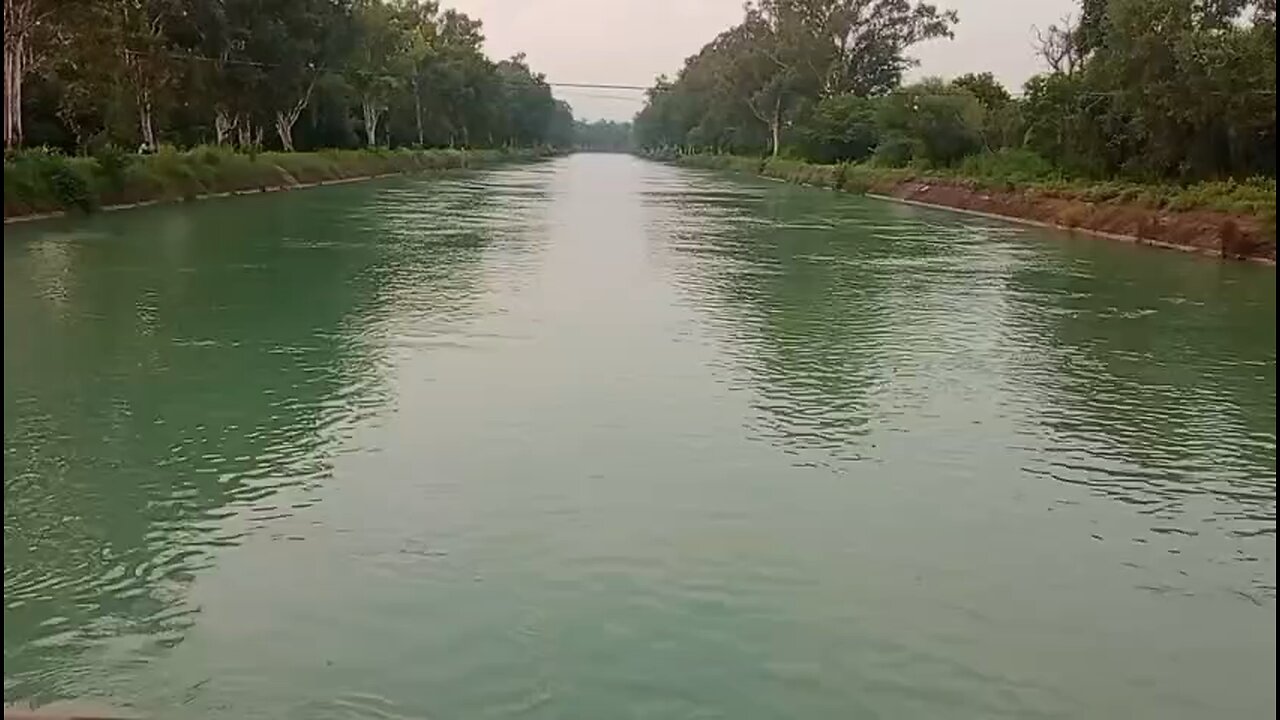 Water is the driving force of all NATURE.(Canal View)