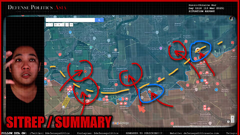 [ Ukraine SITREP ] RUSSIA ANNOUNCE CAPTURE OF SUDZHA, KURSK; Ukr attacks into Fyholivka, Dvorichna