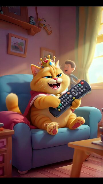 The remote control is making everyone panic!