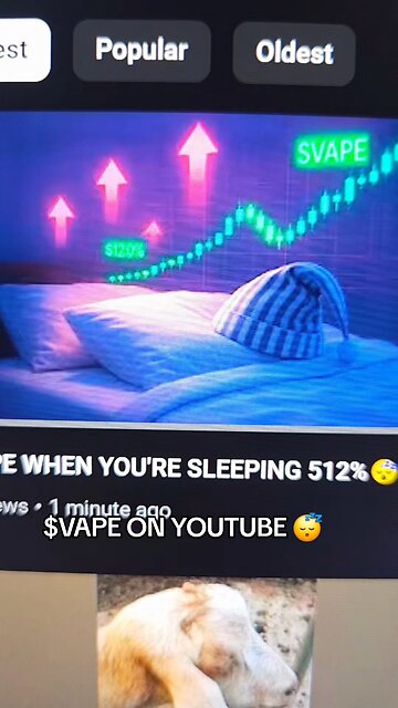 $VAPE ON YOUTUBE 😴
