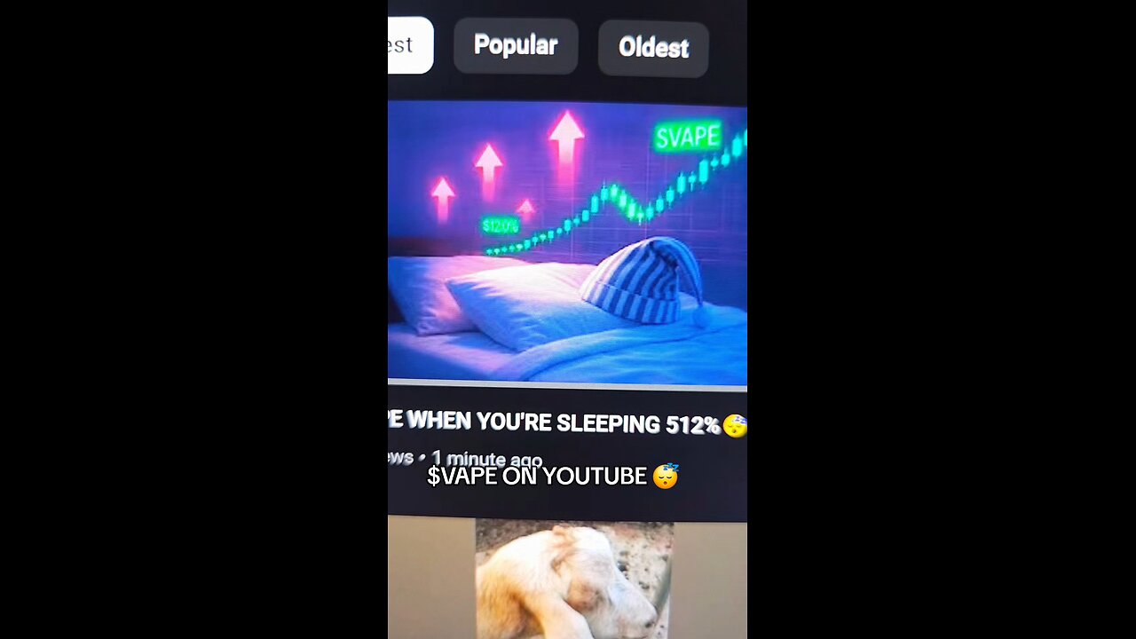 $VAPE ON YOUTUBE 😴