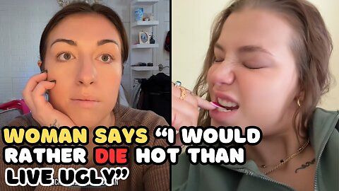 Woman Says Rather Die Hot Than Live Ugly and White Snow Bunny Says Husband is Trying to Sabotage Her