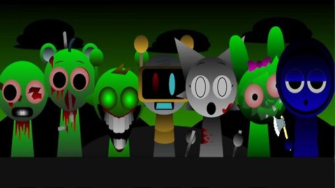 LIVE Stream ZOMBIES HAVE APPEARED IN SPRUNKI LAND!