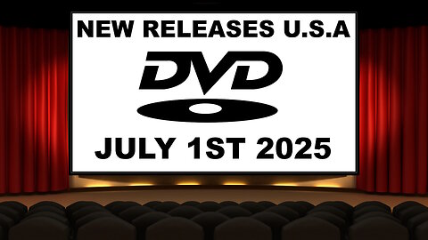 NEW DVD Releases [JULY 1ST 2025 | U.S.A]