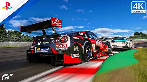 Nissan GTR GT500 TEARS UP The Suzuka Circuit in Gran Turismo 7