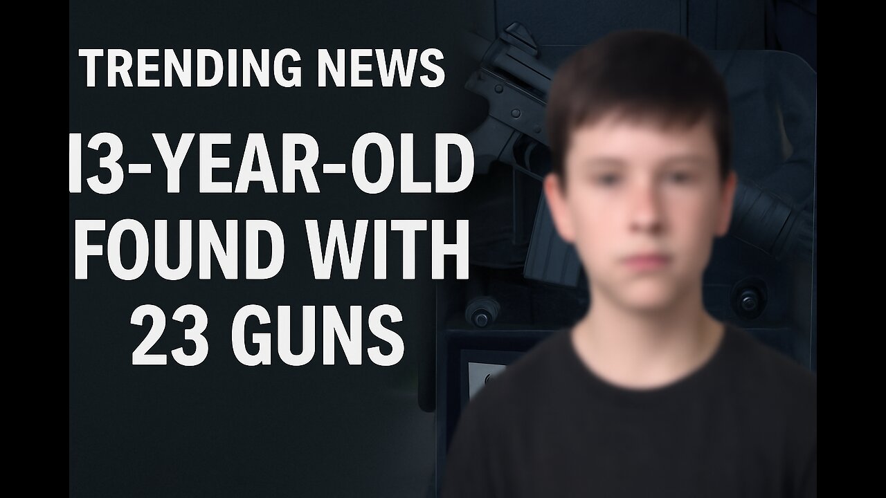 Trending News: 13-Year-Old Found with 23 Guns