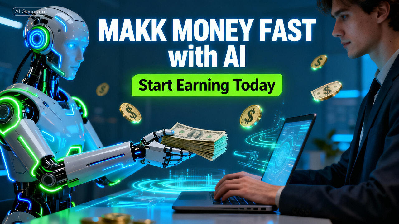How to make money fast using AI automation