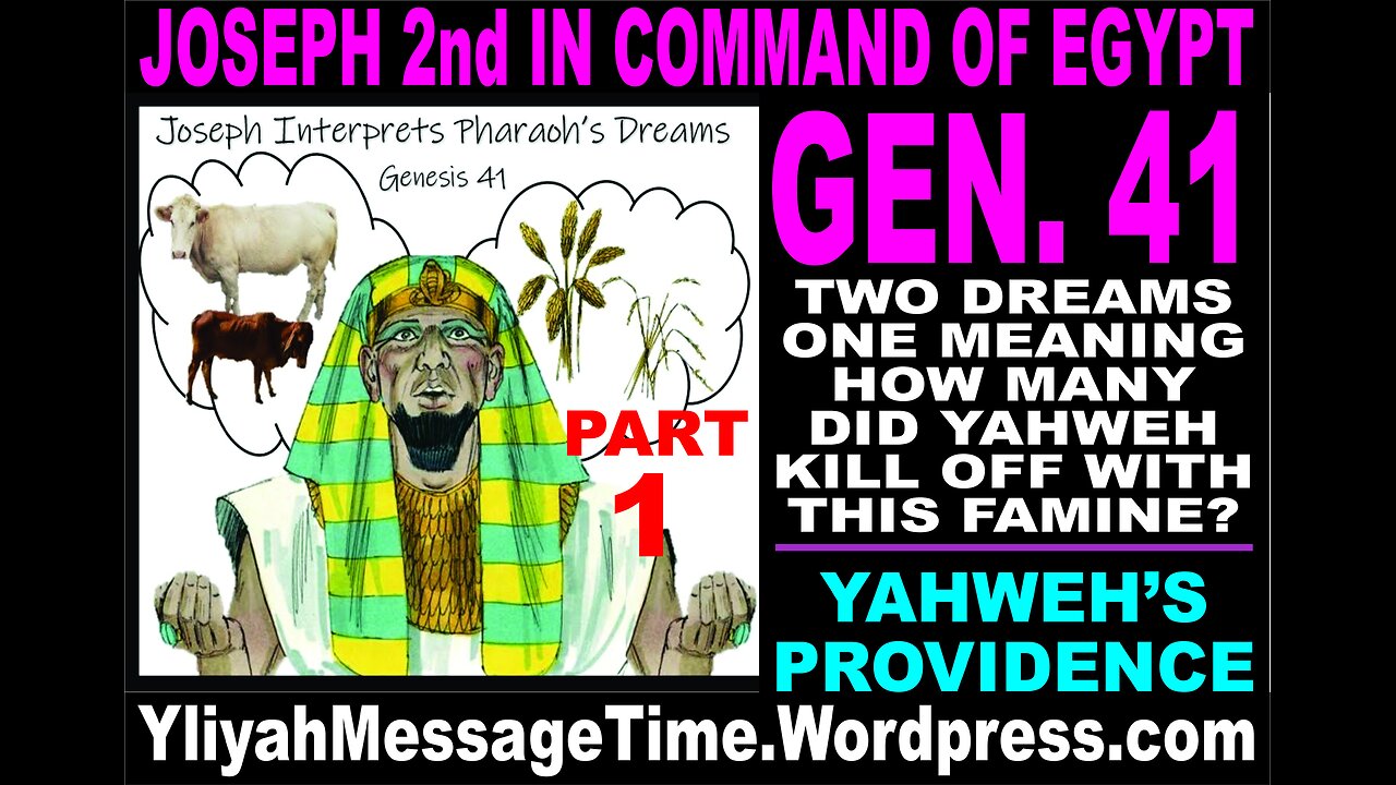 FAMINE IN EGYPT! Pt 1