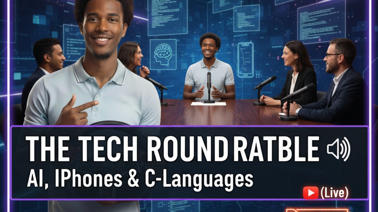 The Tech Roundtable: AI, iPhones & C-Languages (Live)