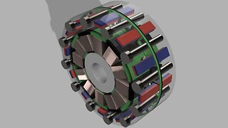 Ball Bearing Brushed DC Motor v3