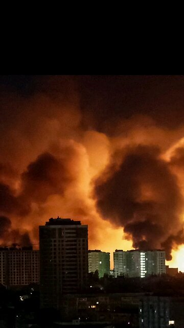 Kyiv in Flames: Russia Unleashes MASSIVE Revenge Strike After Bomber Attack" Putin vows payback