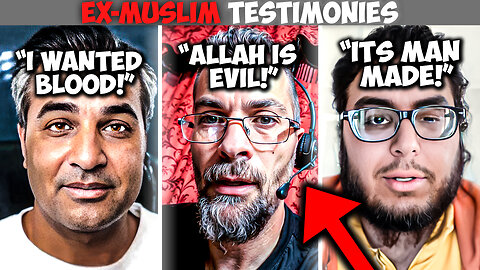 3 EX-MUSLIMS Give Their TESTIMONY About TRUE Islam & TRUE Christianity.... And Chose JESUS CHRIST