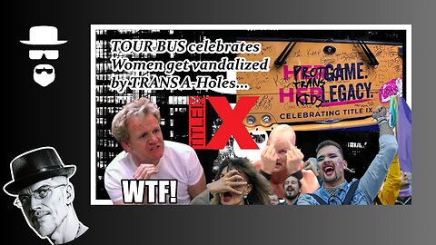 PRO-WOMEN'S TOUR BUS GETS TRANS-SIDED...WTF!!!