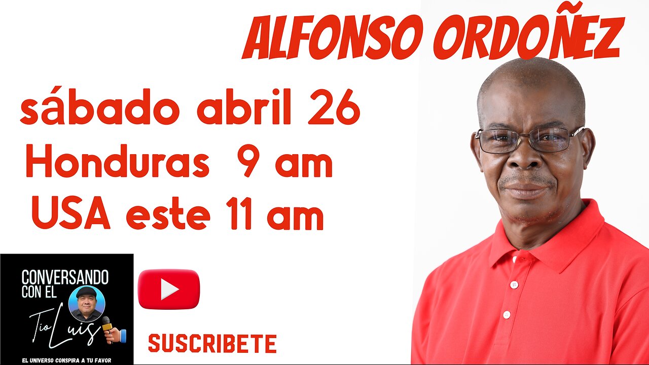 ALFONSO ORDENOZ CANDIDATO DIPUTADO POT ATLANTIDA DESDE LA CEIBA HONDURAS