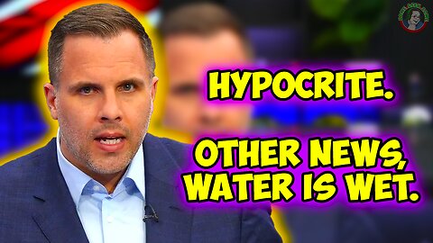 Dan Wootton Is a HUGE HYPOCRITE. Other News, Water Is Wet.