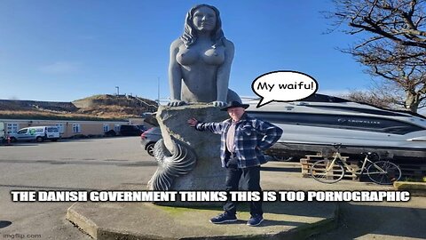 Danish government wants to remove a Spicy mermaid statue