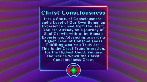 Christ Consciousness