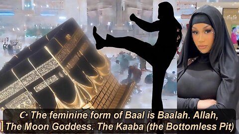 Demon Possessed Cardi B Went Into The Saudi Abyss, Where The Chief Demon Baal/Allah (Baʹalah) Reigns