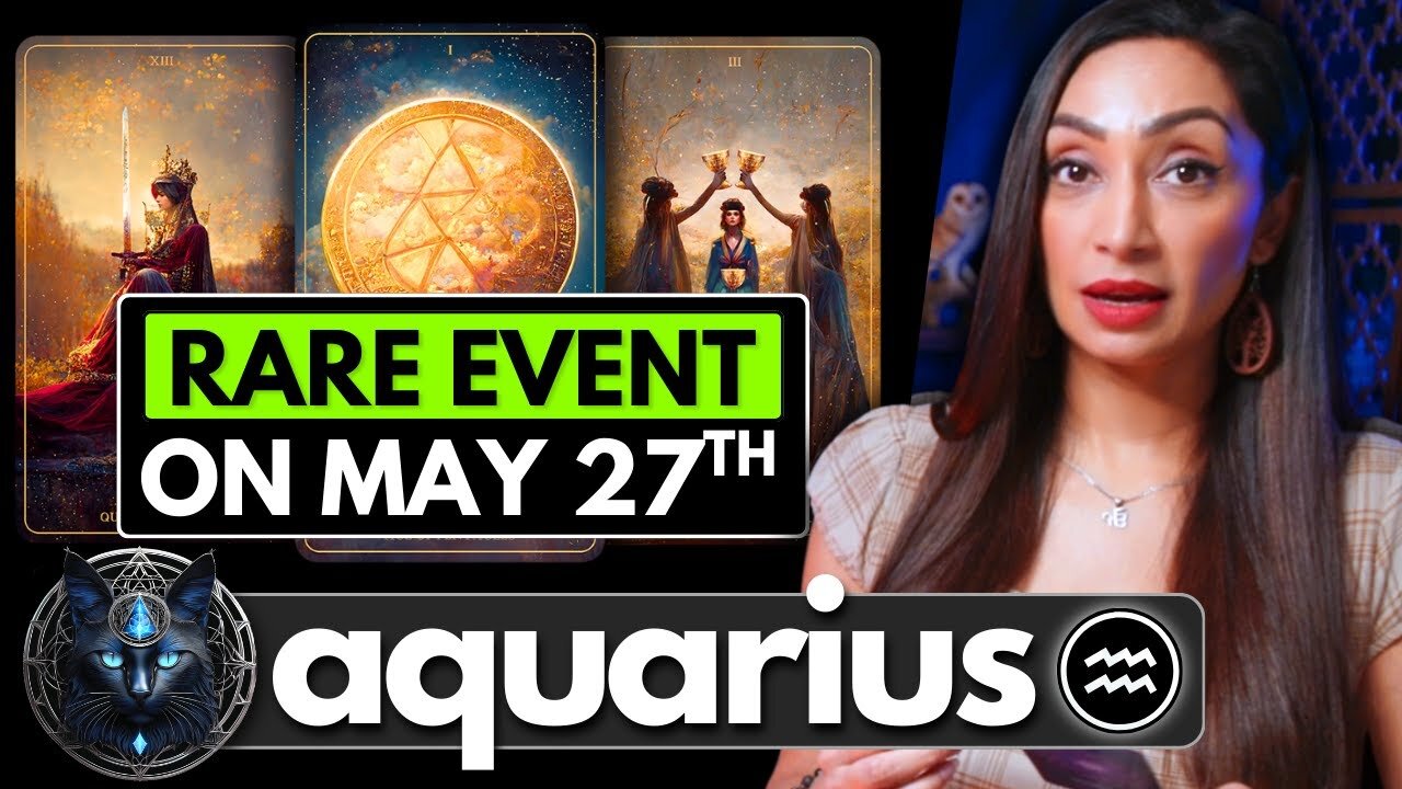 AQUARIUS ♒︎ "Something Really BIG Is Going To Happen For You!" 🐞 Aquarius Sign ☾₊‧⁺˖⋆