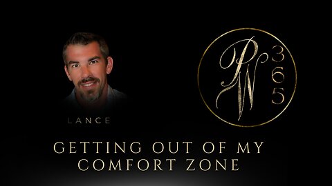 Getting out of my comfort zone