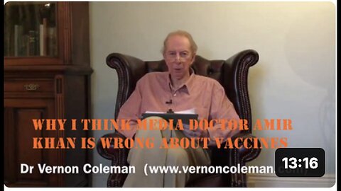 "Disagreeing With Media Doctor Amir Khan's Stand on Vaccines"