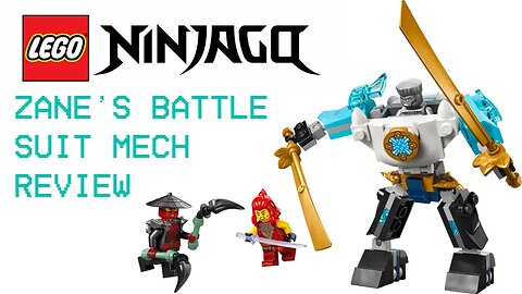 Lego Ninjago Zane's Battle Suit Mech Review