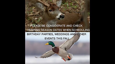 Be considerate this fall!