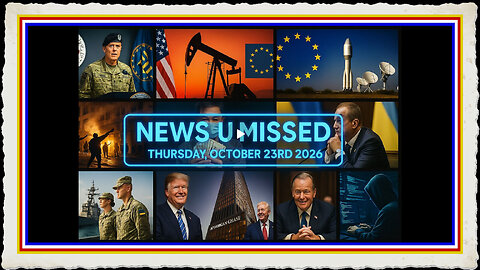 NEWS U MISSED WITH PAUL BROOKER DREW DEMI THURSDAY 23RD OCTOBER 2025