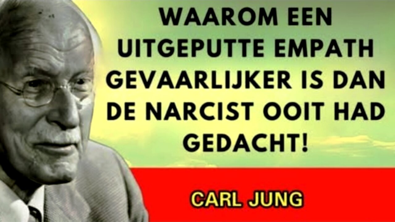 Waarom een uitgeputte empath gevaarlijker is dan de narcist ooit had gedacht - Carl Jung.