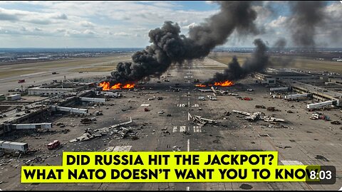 Kiev airport in flames! Russia launches devastating 6-hour attack on Shulyany