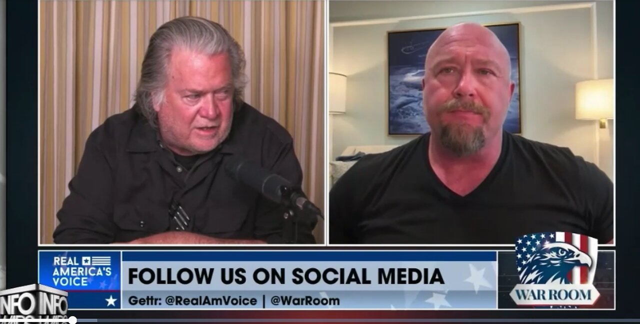 Alex Jones & Steve Bannon Warn, The ANTIFA-Sponsored Murder Of Charlie Kirk Is Just The Beginning