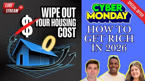 Cyber Monday Special: How to Get Rich in 2026