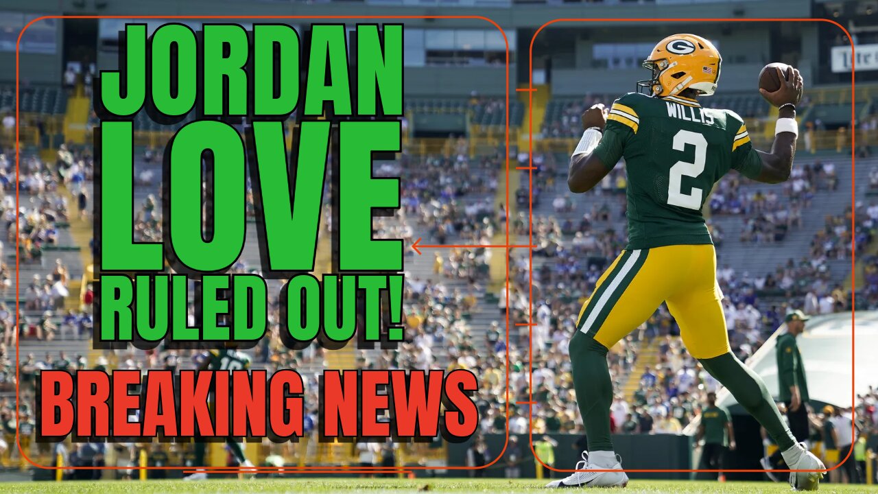 🚨 SHOCKING UPDATE: Jordan Love Ruled Out vs Ravens | Packers’ Game Plan Changes